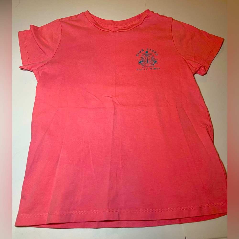 Ocean Coast boys size 7 beach theme tshirt